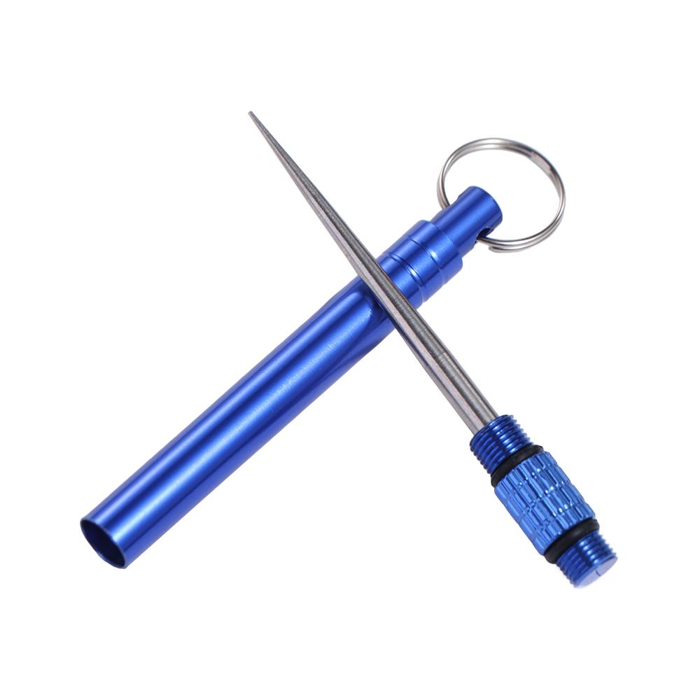 Travel Camping Tool Portable with Holder Metal Toothpick EDC Tool Toothpick Fruit Fork