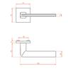 Internal Handle Interior Door Handle Black Zambia