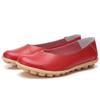 Fashion Flats For Women Comfortable Genuine Leather Flat Shoes Woman Slipony Loafers Ballet Shoes Female Moccasins Big Size 35-44