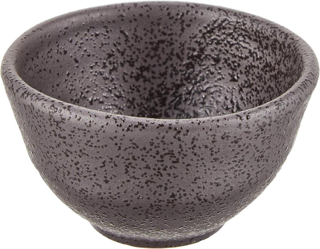 Sake Tokkuri and Ochoko for Hot and Cold Diameter X Height with Smoked Mino Made In Japan Ale-net Set, Set, Sake, 6.1cm 10cm, 125cc, Handles,