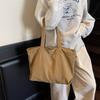 Student Class Shoulder Bag Women's Large Capacity Commuter Handbag Waterproof Tote Bag