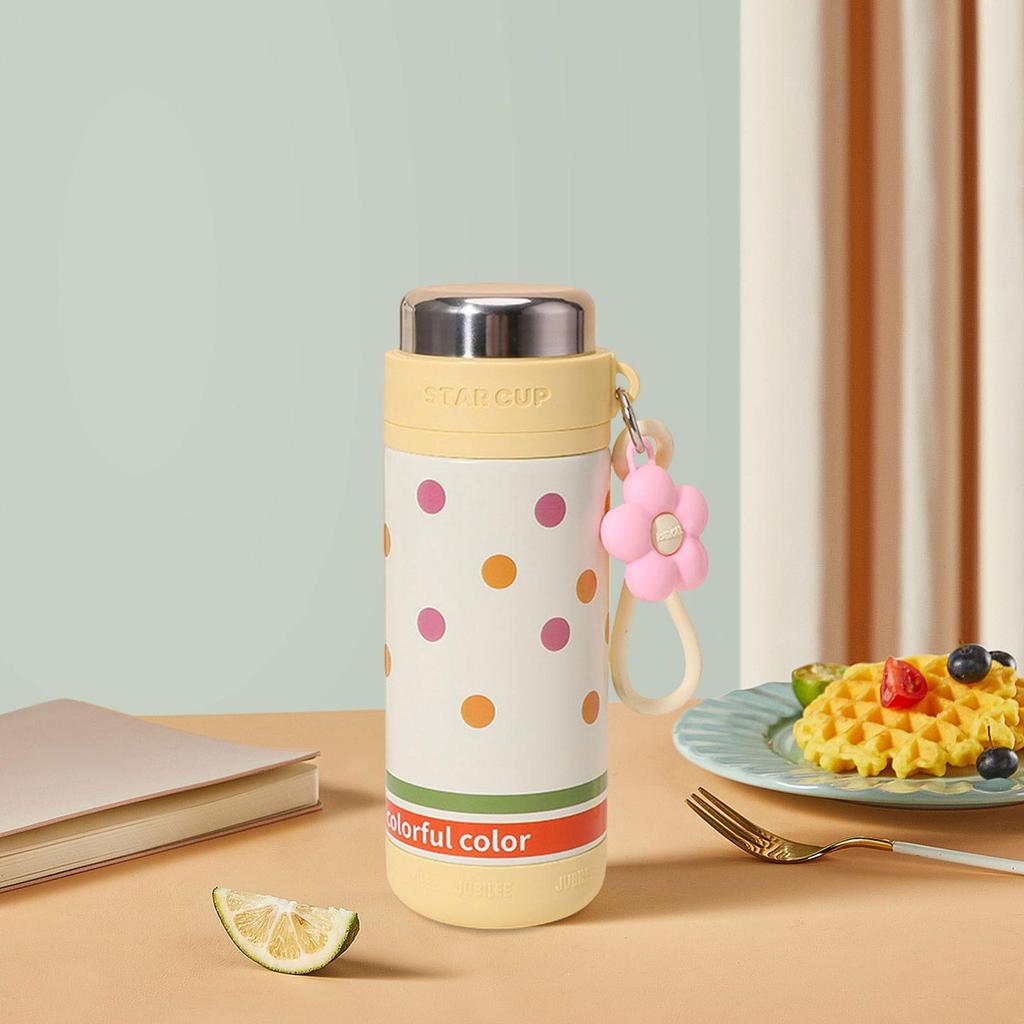 Insulated Water Bottle Travel Mug Portable Easy To Clean Large Capacity Coffee Cup Thermal for Office Travel Home Gym Sports