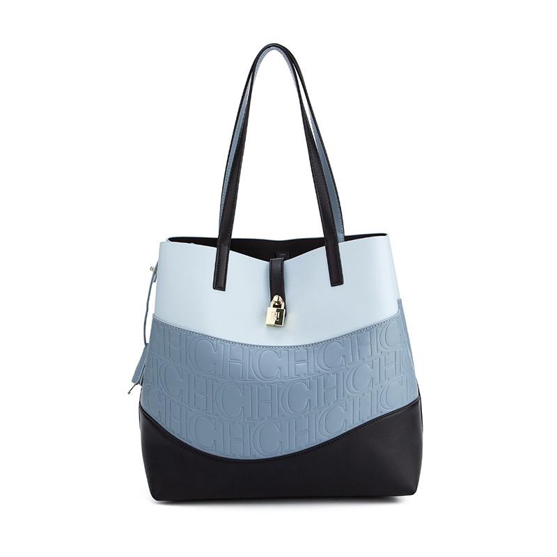 Borsa a Tote Versatile di Tendenza Pelle Colore Unico Giuntura Grande Capacità Borsa a Tracolla Stile Semplice Fresco da Pendolarismo Borsa a Spalla