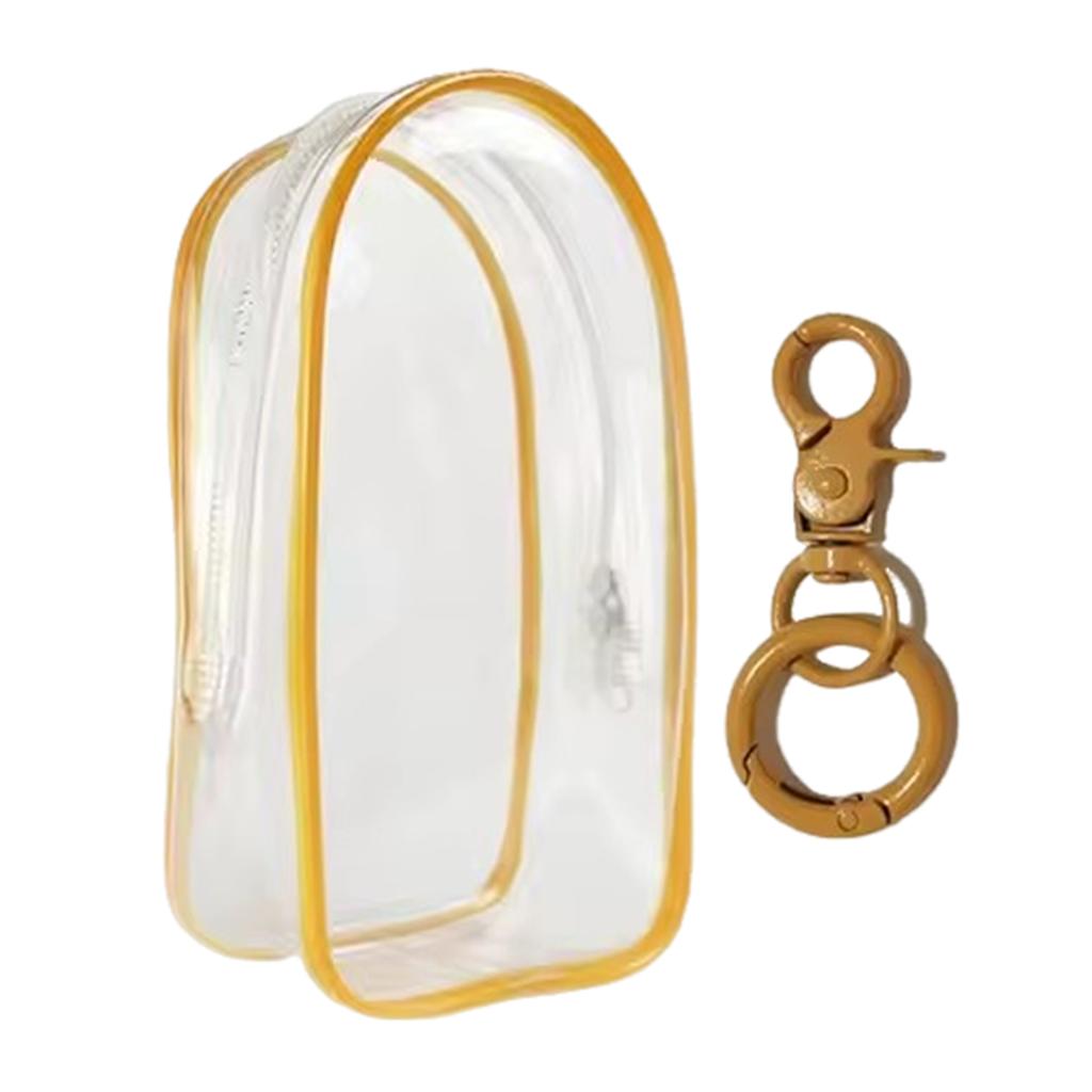 Portable Clear Display Bag For Characters Toys All Round Protected Labubu Doll Storage Pouch For Fans