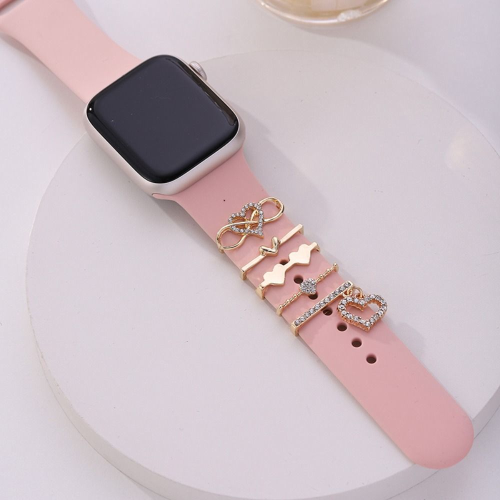 Bracelet de montre en métal Ornement Broche Décorative Clou Charms de Bracelet de Poignet Créatifs Accessoires de Bracelet