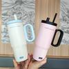 Insulated Travel Mug 720ml Stainless Steel Leakproof Cup For Office Use