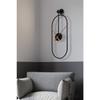 Serenity Black, Decorative Modern Wall Clock