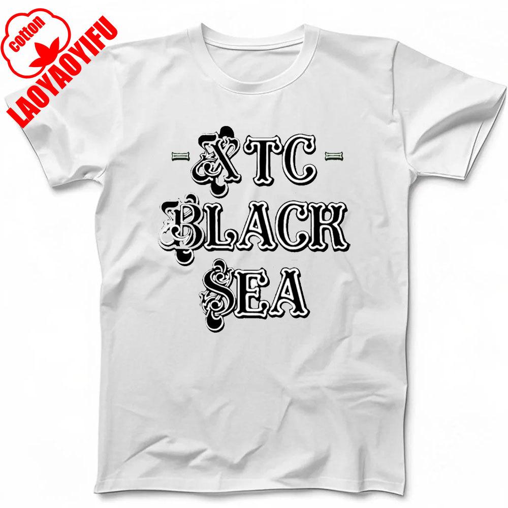 XTC Drums and Wires New Wave Rock Music Gift Black T Shirt Fashionable and Casual Combed Cotton Short Sleeved Round Neck T-shirt