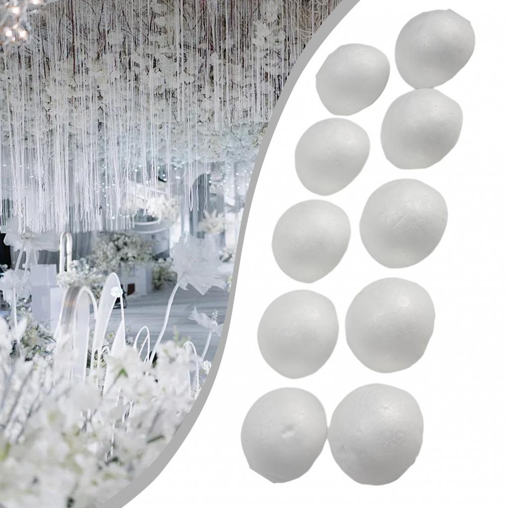 10PCS Foam Hemisphere Balls for Wedding Decor and Custom Floral Crafts
