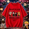 Demon Slayer Kimetsu No Yaiba Oversized Tshirt Summer Unisex Loose And Breathable Cotton Tshirt Top