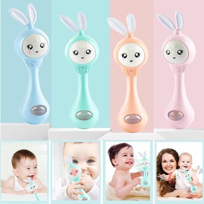 With Baby Light Hand Rabbit Bell Toy Music Shaking Gift