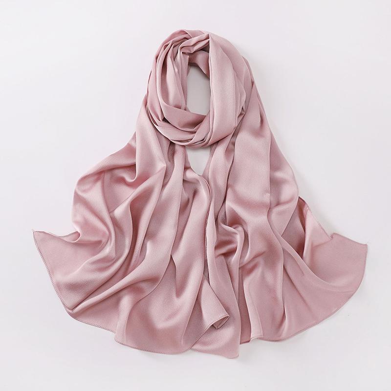 Spring Muslim Modal Chiffon Jersey Hijab for Women Plain Soft Shawls Scarves Big Size Headscarf Islamic Turban Headband Abaya