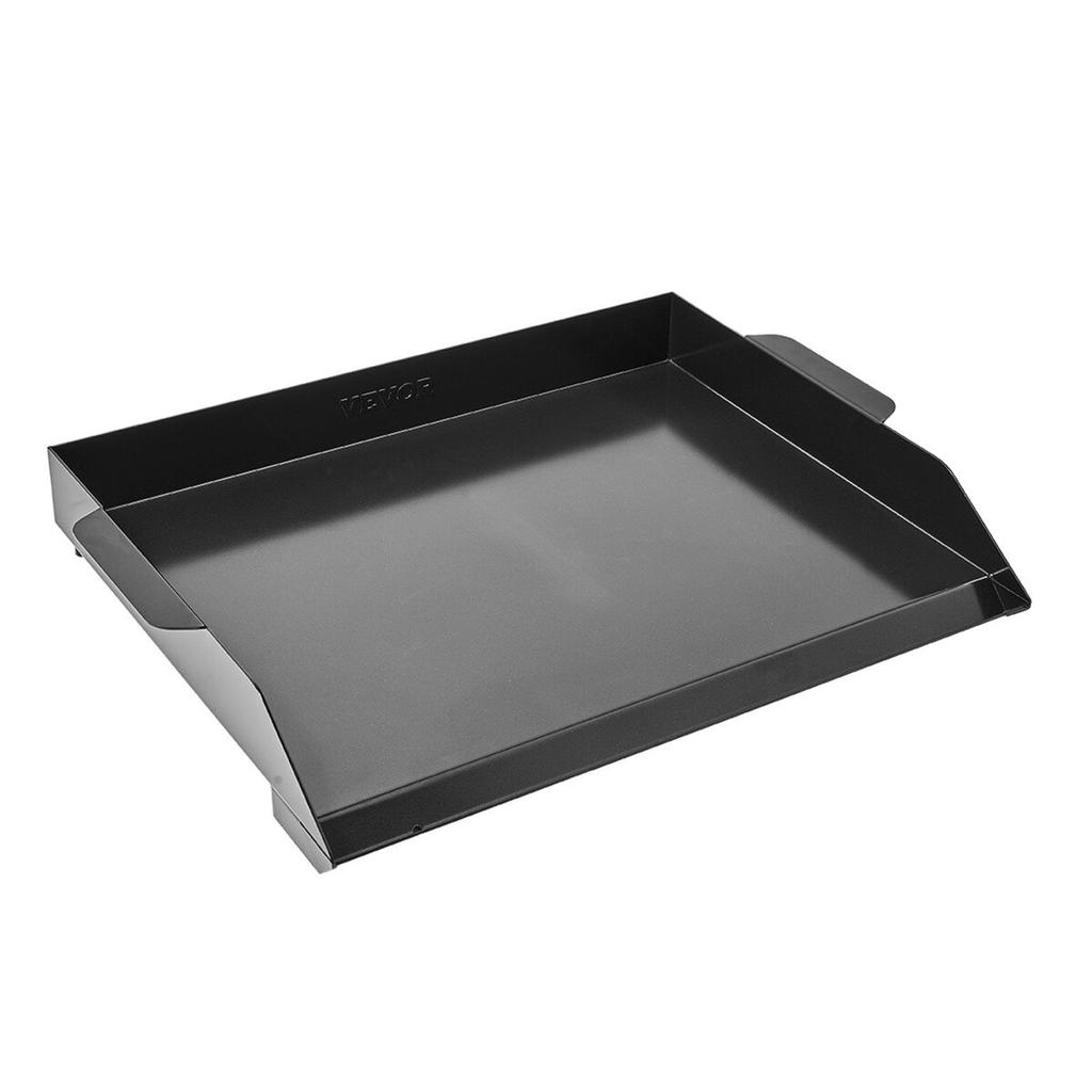 22x16 Zoll Flache Grillplatte Kohlenstoffstahl Universelle BBQ Grillpfanne Kochgeschirr