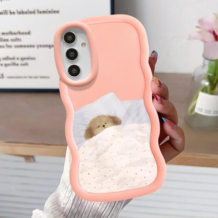 Mjukt mobilskal för Samsung Galaxy A21s A15 A52 A14 A11 A13 A12 A16 A22 A53 A06 A23 A33 A03 A04 A05 Tecknad Hund