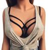 Alluring Women  Cage Bra Elastic Cage Bra Strappy Hollow Out Bra Bustier 