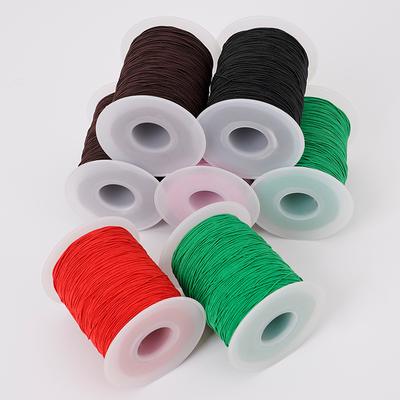 DIY New Color 200 Yards Core-spun Elastic Rope Elastic Rubber Band Belt Clothing Flower Gift Box Decorative Webbing