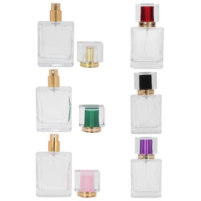6szt. Szklane butelki na perfumy do ponownego napełnienia Pusta butelka ze spryskiwaczem Dozownik do perfum 50ml
