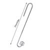 Durable Stainless Steel CO2 Diffuser U Shape Connecting Tube 2 Types CO2 Atomiser Silver Aquarium Atomiser Aquarium