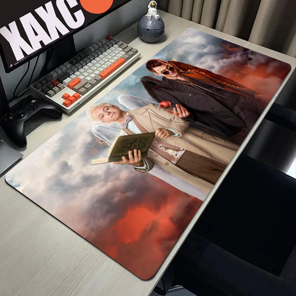 Mouse Omens Pad Good Cartoon Lockedge TV Large Gaming Pad Computer Gamer Keyboard Mat Desk Mousepad PC Desk Pad