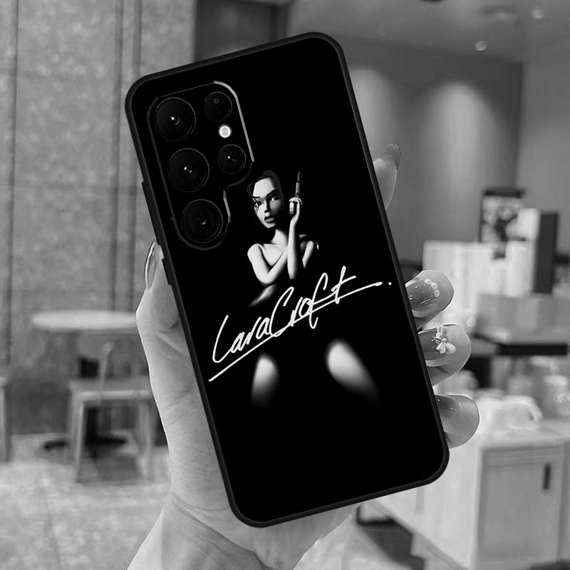 

Lara Croft Tomb Raider Phone Case For Samsung Galaxy S25 S24 S23 S22 S21 S20 Ultra S9 S10 Plus S25 FE Back Cover Galaxy S25 Plus
