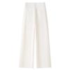 2025 Women's High-Waisted Yellow Wide-Leg Jeans: Slimming, Straight-Leg, Floor-Length, Spring Collection