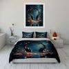 Fantasy Headset Decor Set Soft Comfortable Duvet Cover Bedding Set Included 1*Duvet Cover & 2*Pillowcases, Gift