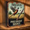 Gepersonaliseerd Metalen Wandkunst Custom Naam Jacht Decor Rustiek Boerderij Bord Landelijke Werkplaats Cadeau