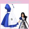 Bezauberndes Alice Madness Returns Prinzessinnenkleid Dienstmädchenkostüm für Damen Cosplay