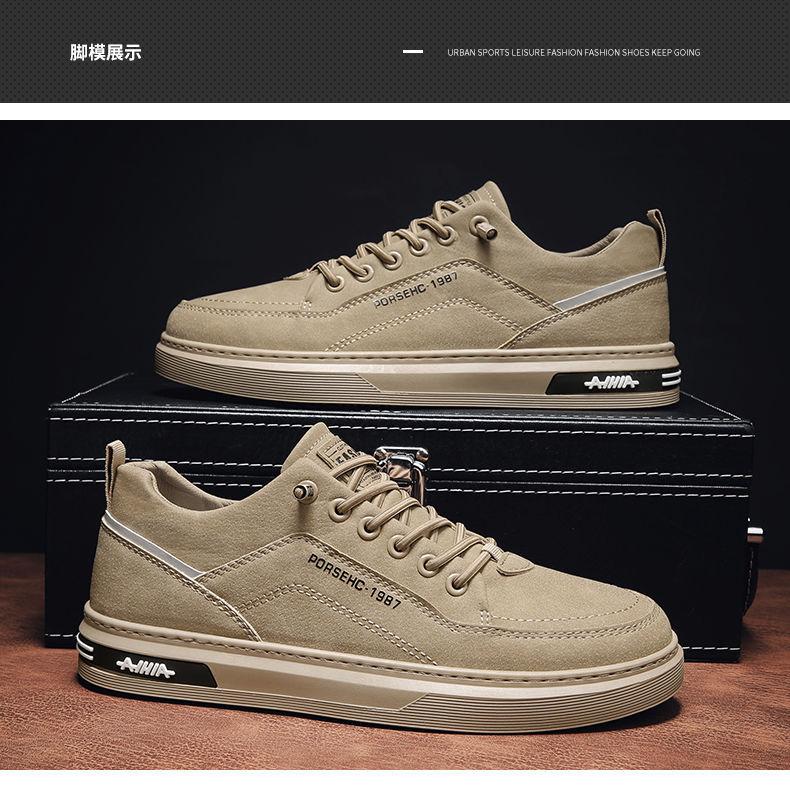 Fashion Casual Shoes 2024 New Autumn Wear-and-wear Men's Shoes Anti-skid Shoes Trend with Shoes for Men