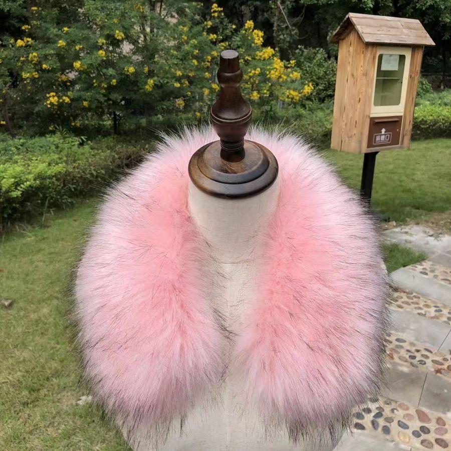 New Versatile Autumn Winter Faux Fox Fur Unisex Scarf Neck Warmer - Stylish Collar