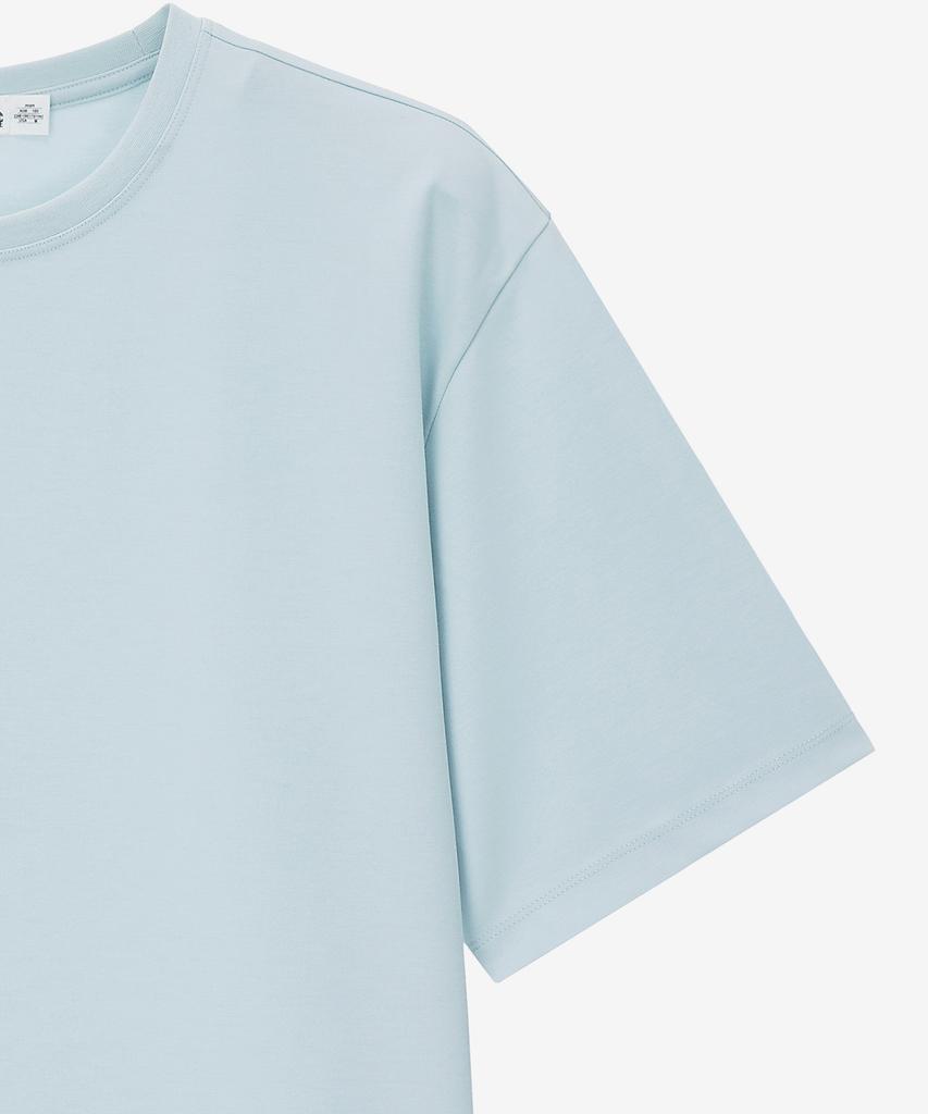BASIC HOUSE Uni Cool Ponte Short Sleeve T-Shirt Mint Lyts3103 (Type B)