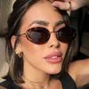 New Vintage Round Sunglasses Women Men Brand Circular Sun Glasses Female Oval Eyewear  for Male Female Eyeglasses