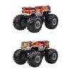 Hot Wheels Monster Truck Big Size Assorted Vehicle Toys 1:24 Mini Cars 4 Cars Box Sold From 3 Years Old Multi FYJ83-989D
