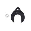 Inner CV Axle Puller Removal Tool with Screw Carbon Steel U Shaped CV Joint Removing Adapter for Slide Hammer with 5