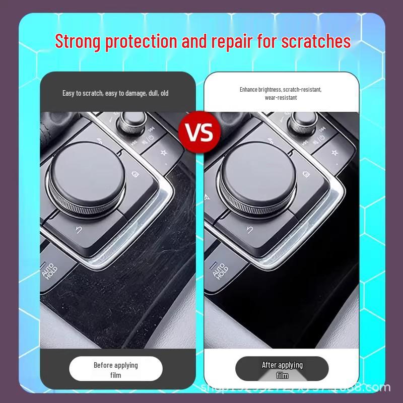 Tempered Glass Protective Film for BMW X3/X4/iX3 (2022-2024) Central Screen