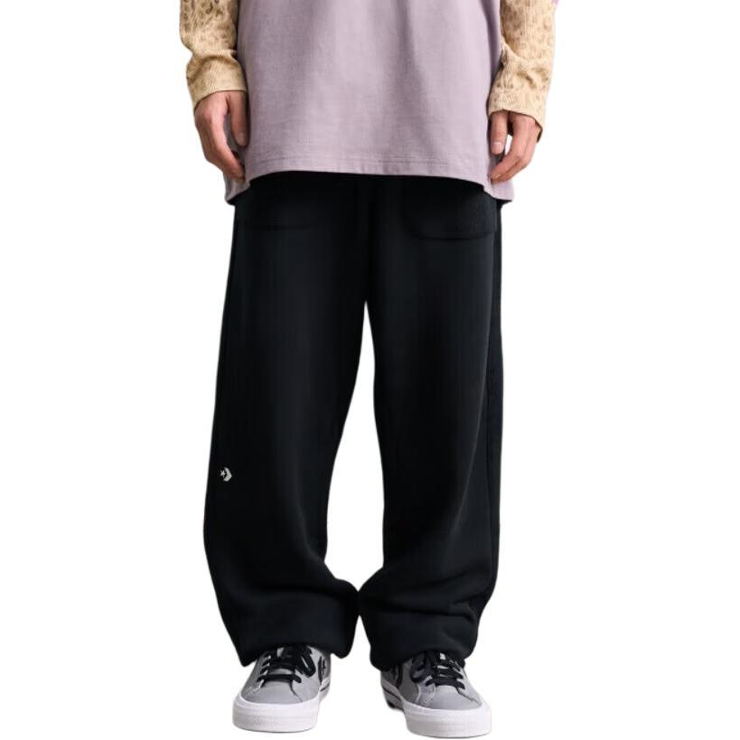 Converse Relaxed Sweatpants Asia Sizing 'Black' Men's 10023521-A02
