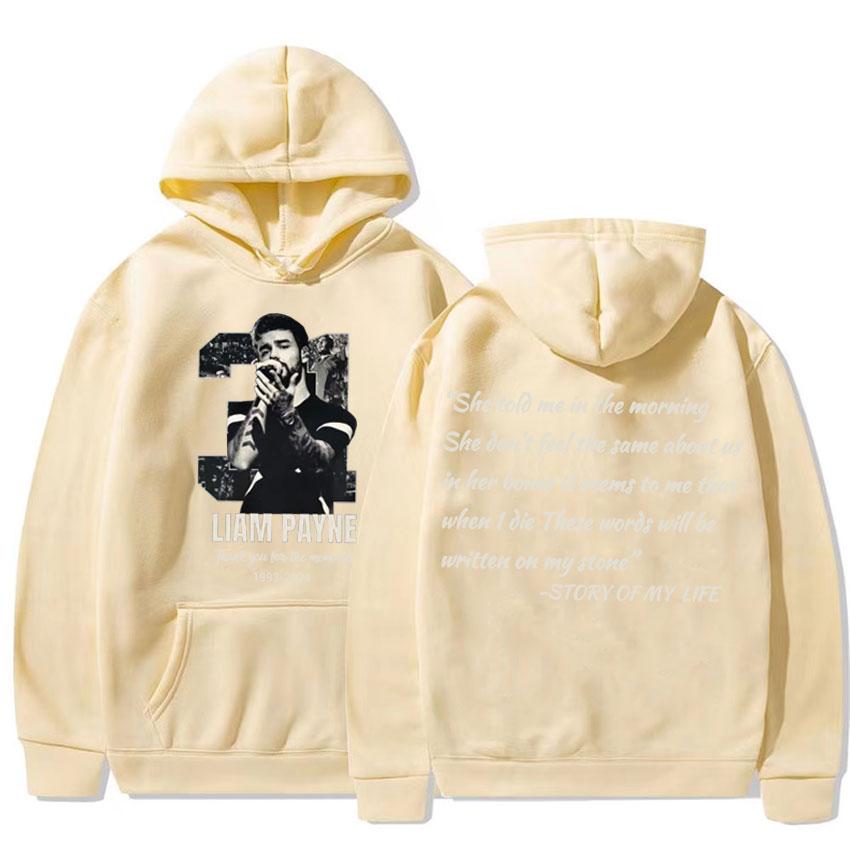 In Gedenken an Liam Payne Tribute 1993-2024 Pullover Hoodies Herren Damen Kleidung Harajuku Hip Hop Sweatshirt Hoodie Streetwear