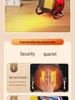 Yangzi Compact Dual-Use High Power Fan Heater: Quick-Heat Cold/Warm Desktop Electric Heater