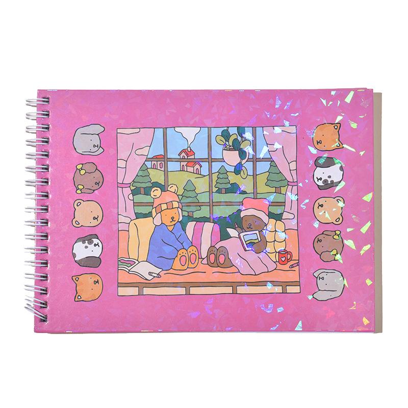 Creative Interesting Coloring Book Kids Cute Animal Theme Graffiti Painting Book Bobbie Goods Coloring Book