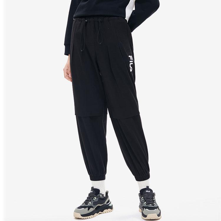 New FILA Sports Pants Women's Black F11W219801F-BK