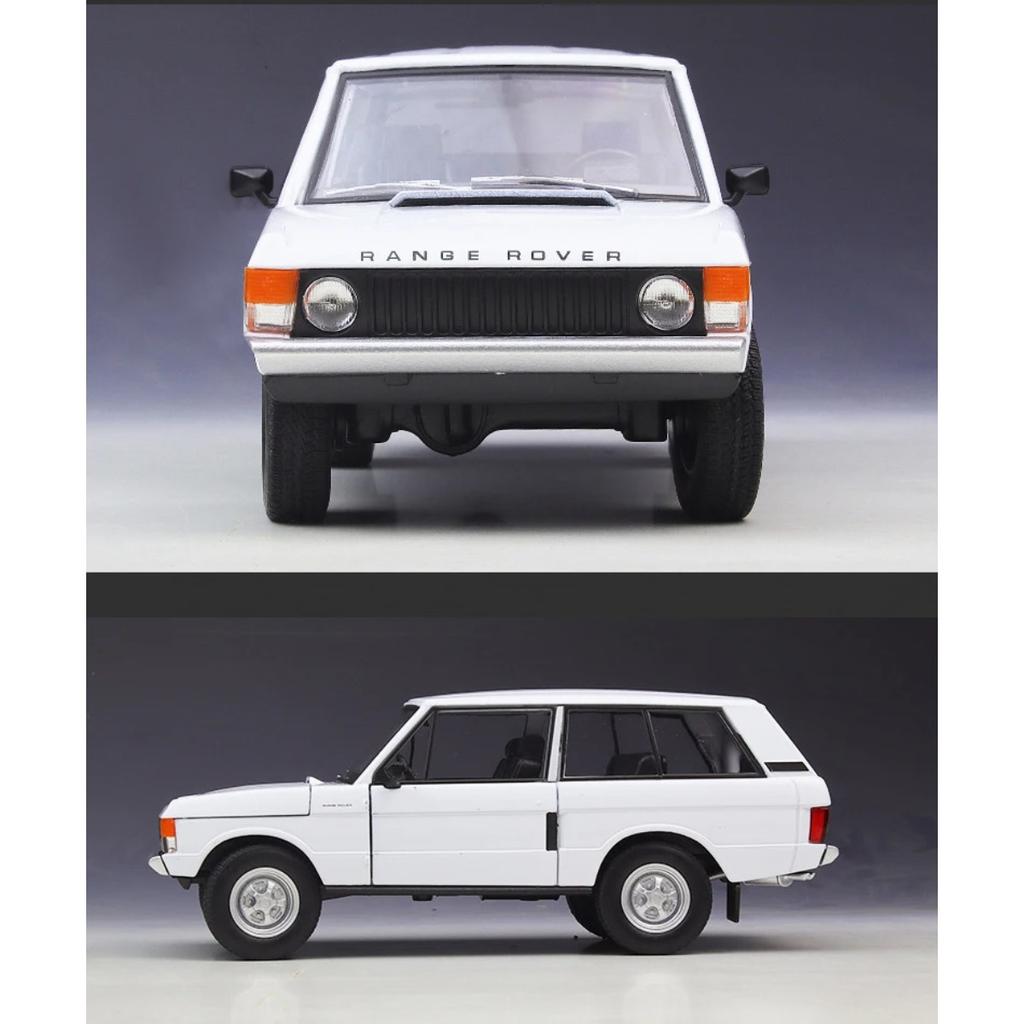 WELLY 1/24 1970 Land Range Rover SUV Alloy Car Model Diecasts Metal Off-road Vehicles Car Model Simulation Collection Kids Gifts