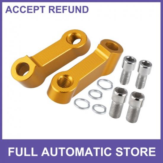 Universal Piece of 2 Motorcycle Mirror Extender Adapter