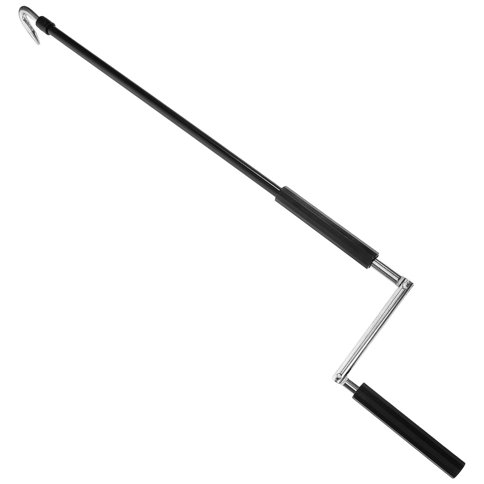 

Shade Canopy Manual Crank Handle Portable Awning Opener Tool For Outdoor Patio Rv Canopy Retraction Replacement Accessory чорний