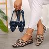 Fashion Women's Shoes Loafers Ballet Flats Pointed Toe Barefoot Slip-on Casual Low Heel Luxury Brand Woman Shoe New in Butterfly Female
