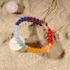 Women's Exotic Crystal Lapis Lazuli Woven Anklet - Water-Resistant & New Arrival
