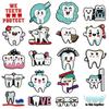 Gibbits Medical Kit Dentist Dentist Tooth Doctor Dental 3D 20pcs Shoe Accessories Crocs Decoration