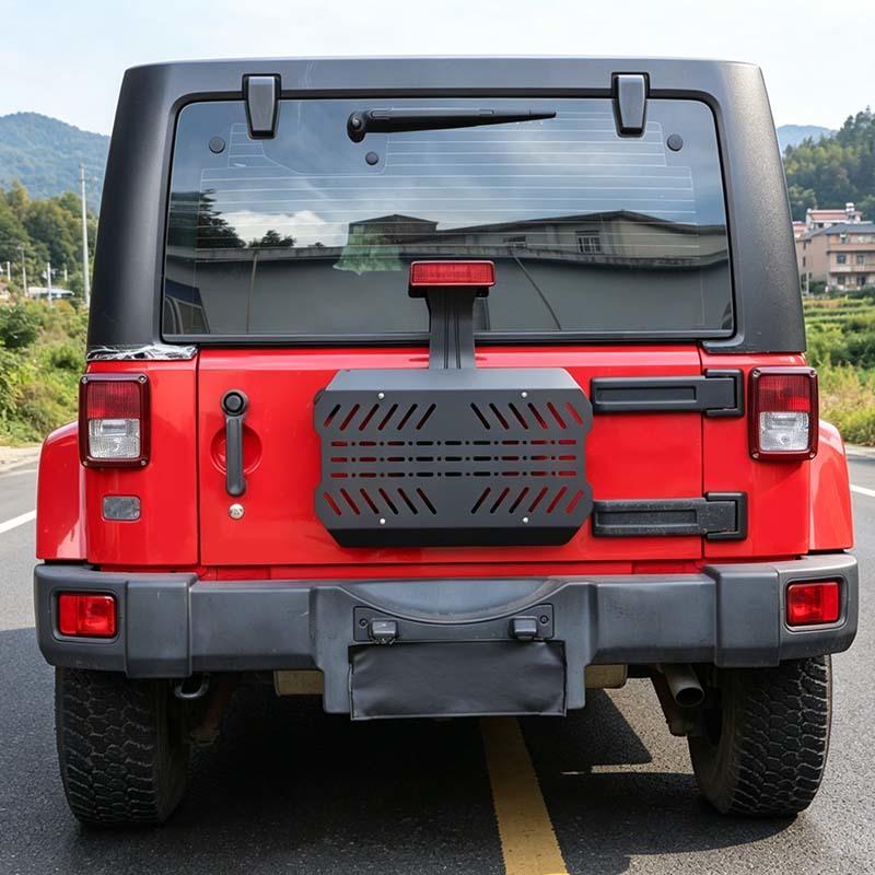 Car Metal Tailgate Expansion Bracket Shelf Fit For Jeep Wrangler JK 2007-2017 Car Exterior Accessories