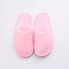 Long Plush Indoor Home Autumn Winter Wood Floor Warm Cotton Slippers Unisex Couples