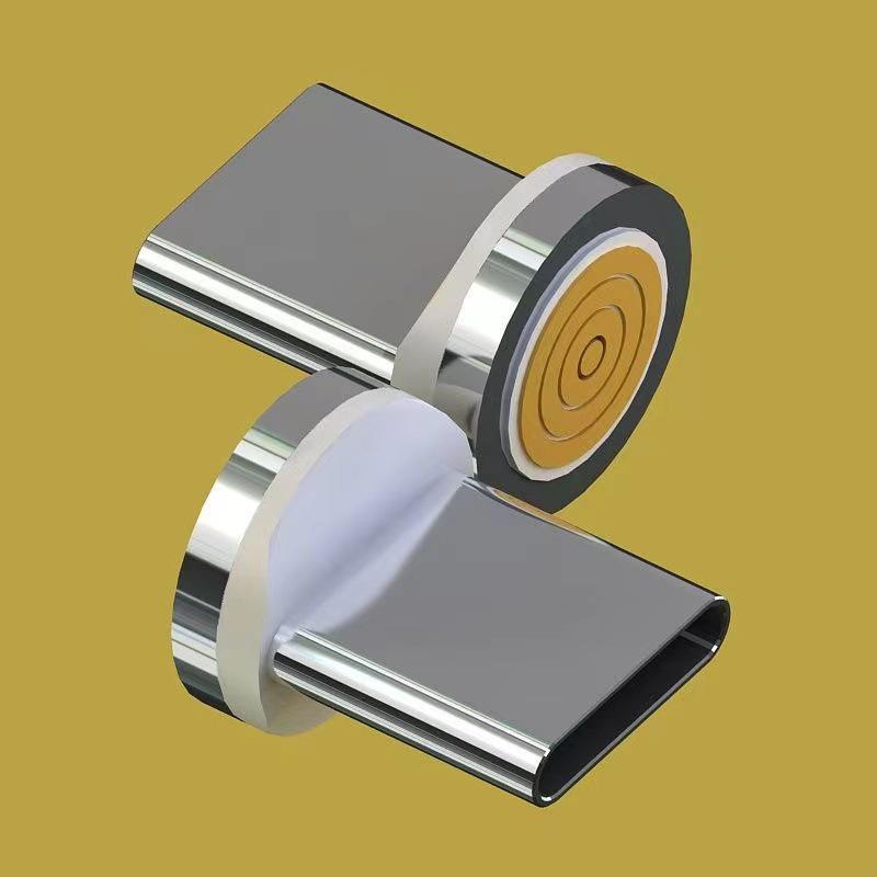 Magnetic 7-Contact Type-C to Apple Fast Charging Adapter
