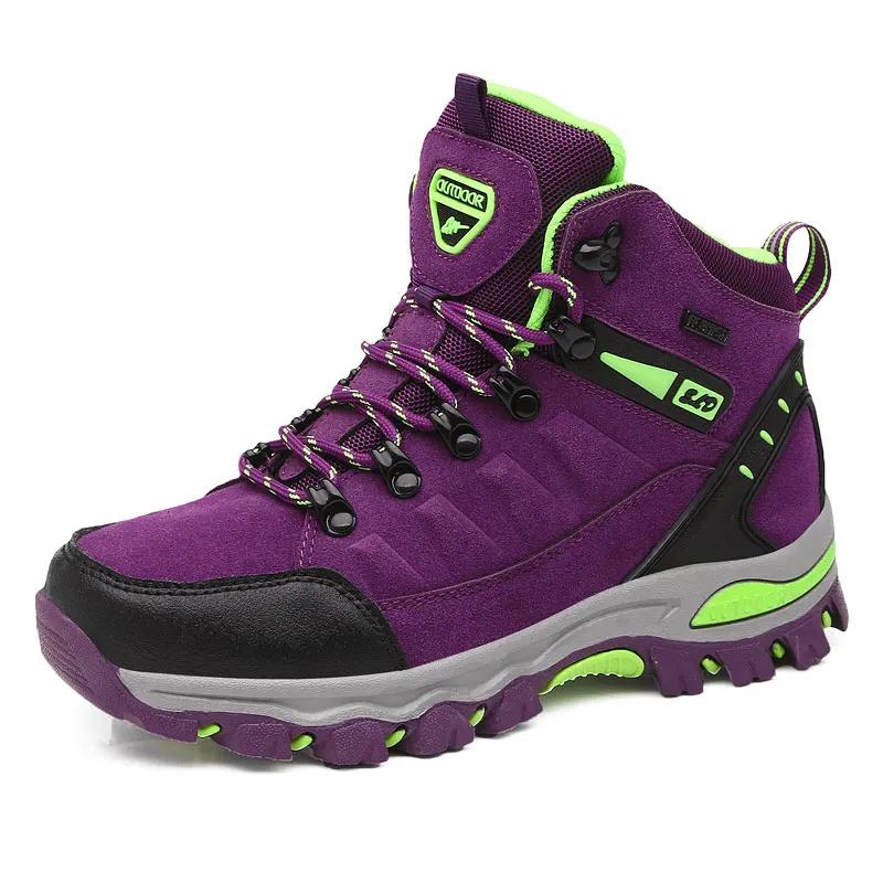 Fashion Winter Men Ankle BootsOutdoor Trekking Boots Hiking Shoes Man Mountain Climbing Treking Sneakers Wandelschoenen Botas De Hombre
